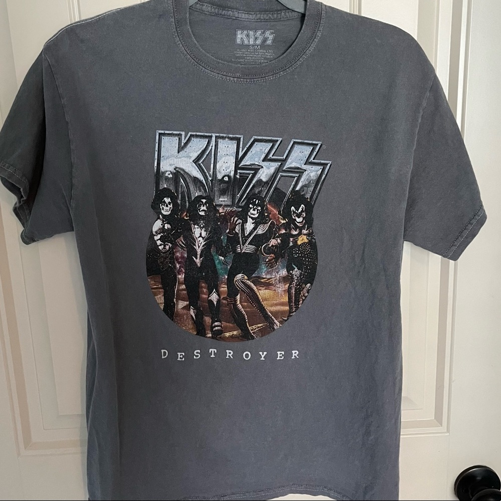 Graphic Tee- Kiss, Destroyer Size S